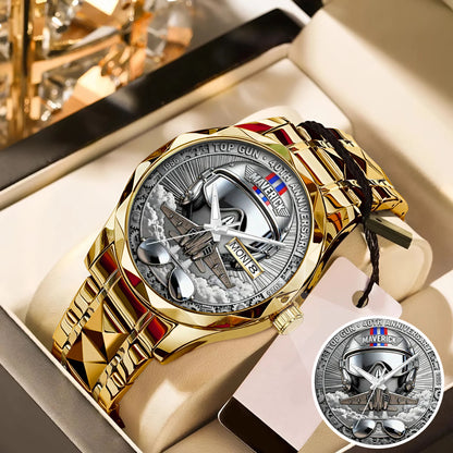 Top Gun 40th Anniversary Stainless Steel Watch