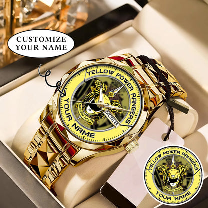 Mighty Morphin Power Rangers SaberTooth Custom Name Watch