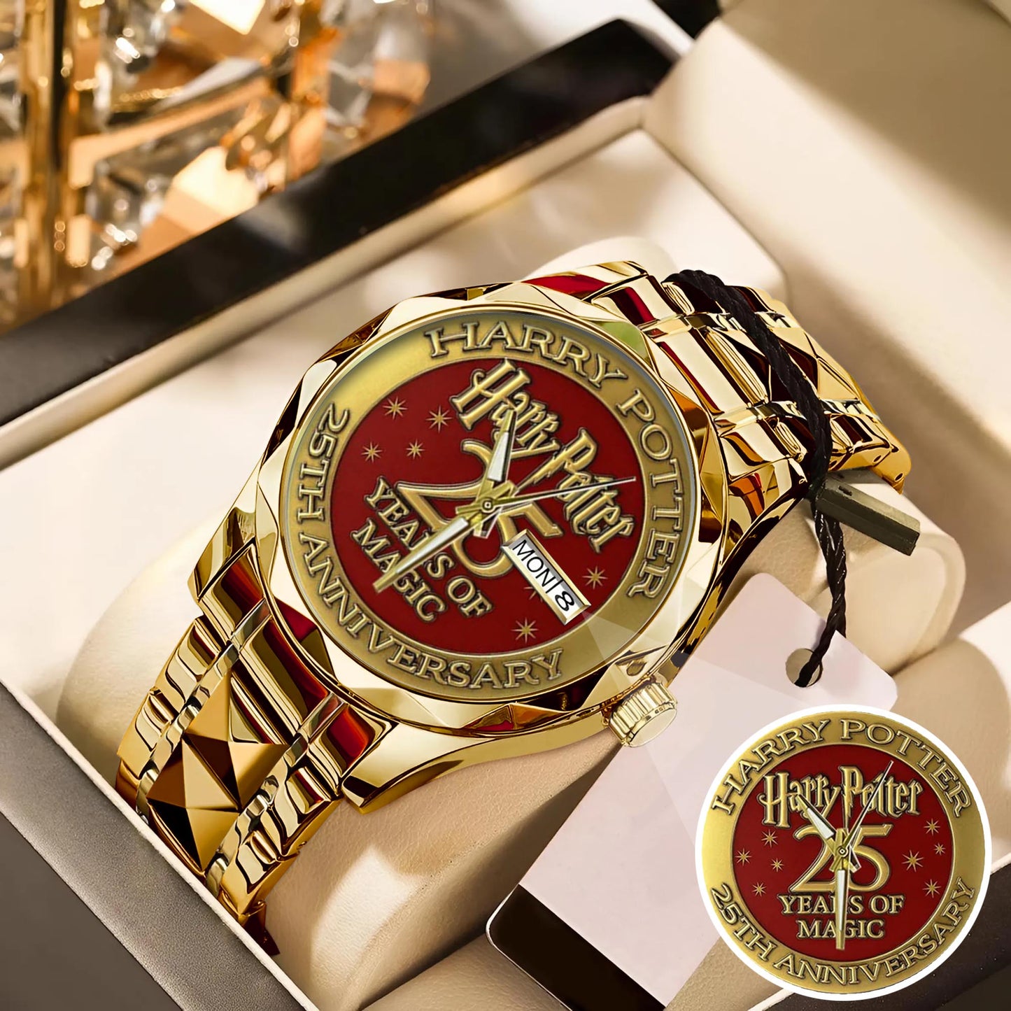 Harry Potter 25th Anniversary Stainless Steel Watch