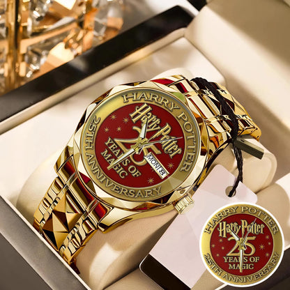 Harry Potter 25th Anniversary Stainless Steel Watch