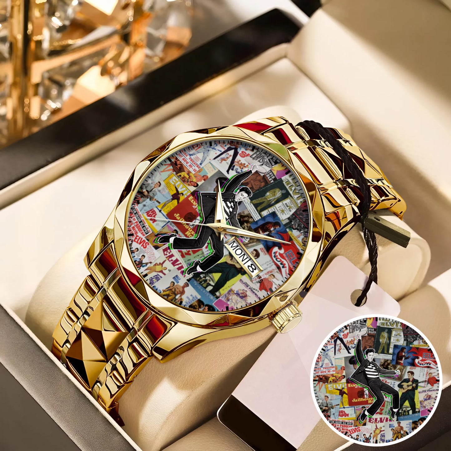 EP Inspired Watch – Vintage Rock & Roll Timepiece for Fans