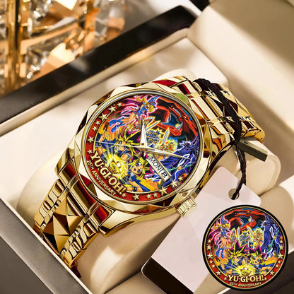 Anime Yugioh 25th Anniversary Coin Custom Watch