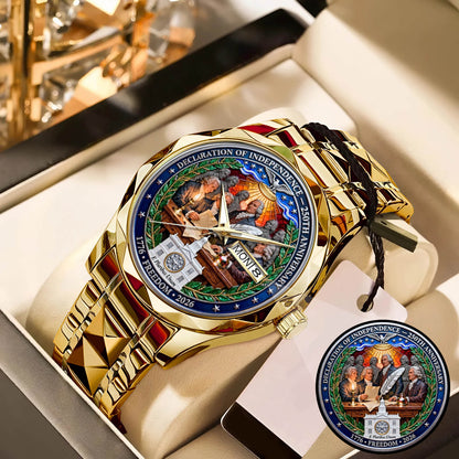 USA 250th Anniversary Founding Fathers Watch