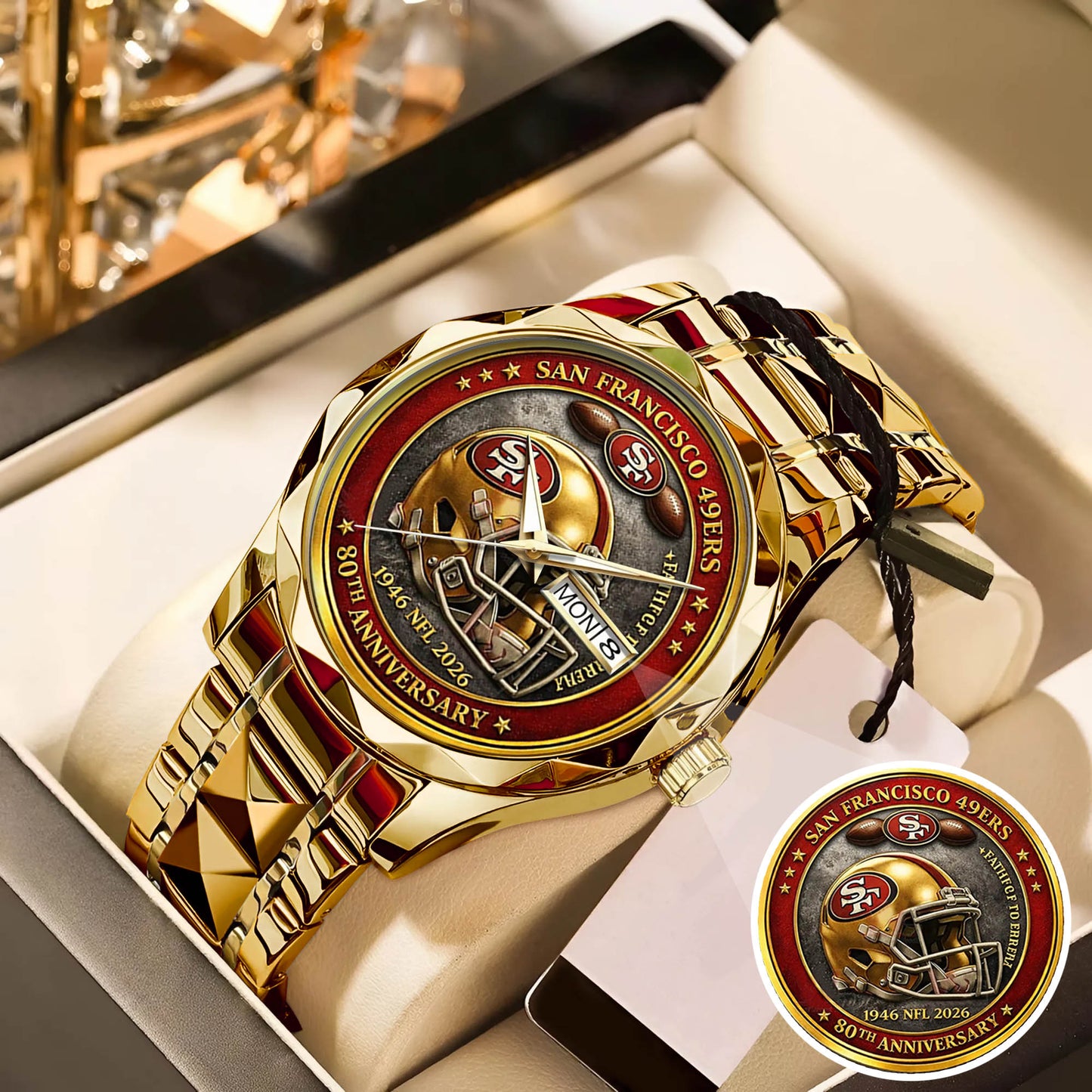 San Francisco 49ers 80th Anniversary Watch