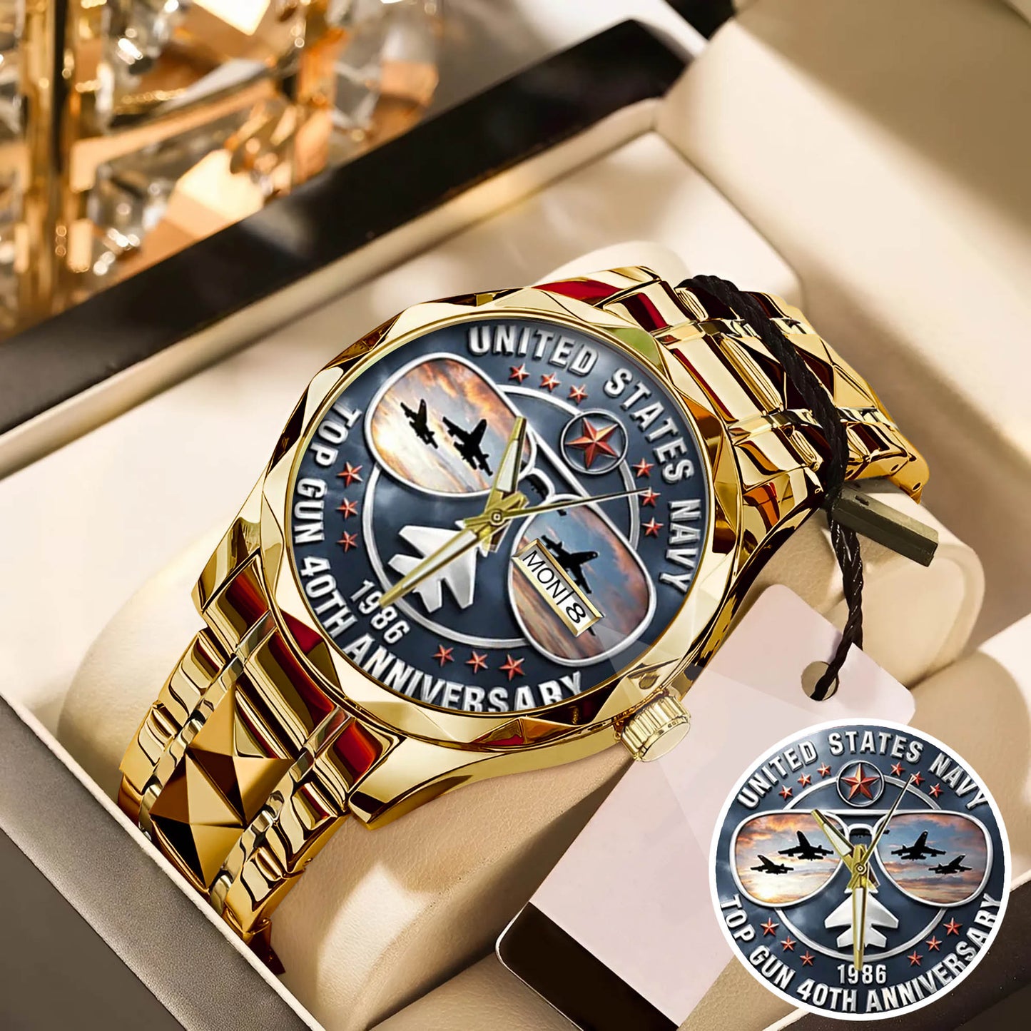 Top Gun 40th Stainless Steel Watch