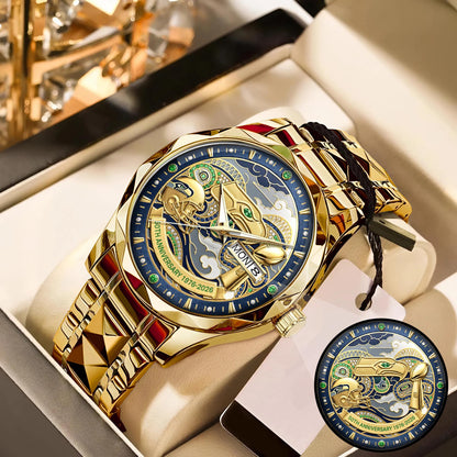 Seattle Seahawks 50th Anniversary Go Hawks 1976-2026 Watch