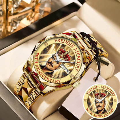 Freddie Mercury Stainless Steel Watch