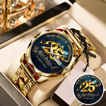 Harry Potter 25th Anniversary Steel Watch