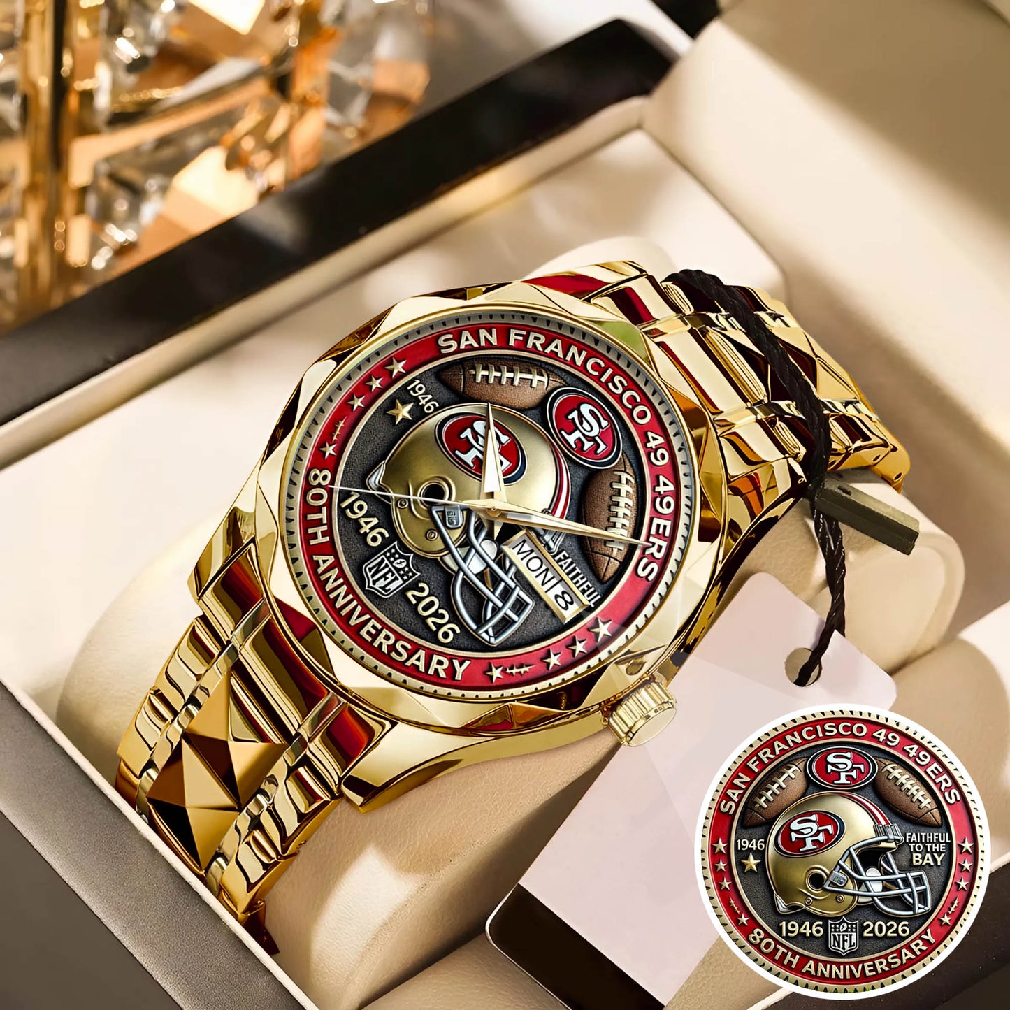 San Francisco 49ers 80th Anniversary 2026 Watch