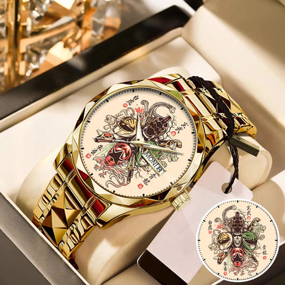 Power Rangers Tommy Oliver All Rangers Merories Japanese Art Style Watch