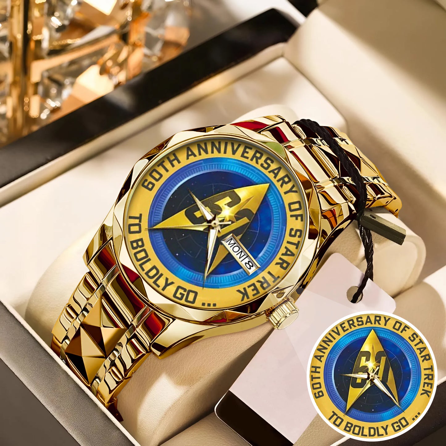Star Trek 60th Anniversary Stainless Steel Watch