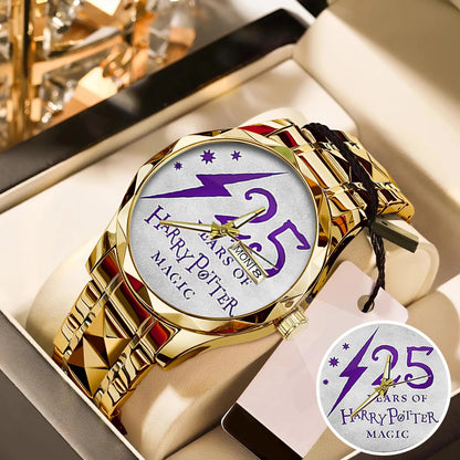 Harry Potter 25th Anniversary Stainless Steel Watch