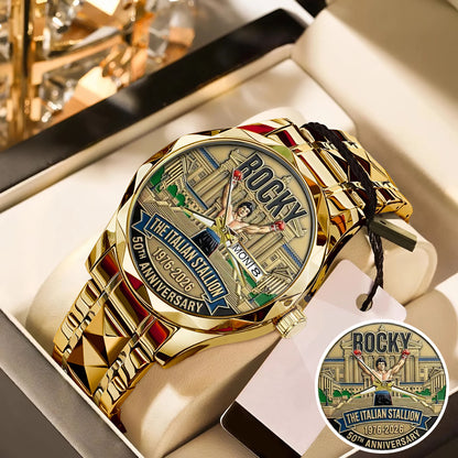 Rocky Balboa Never Stay Down 50th Anniversary Boxing Watch