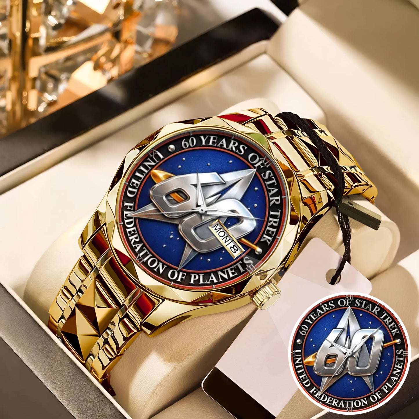 Star Trek 60th Anniversary Stainless Steel Watch