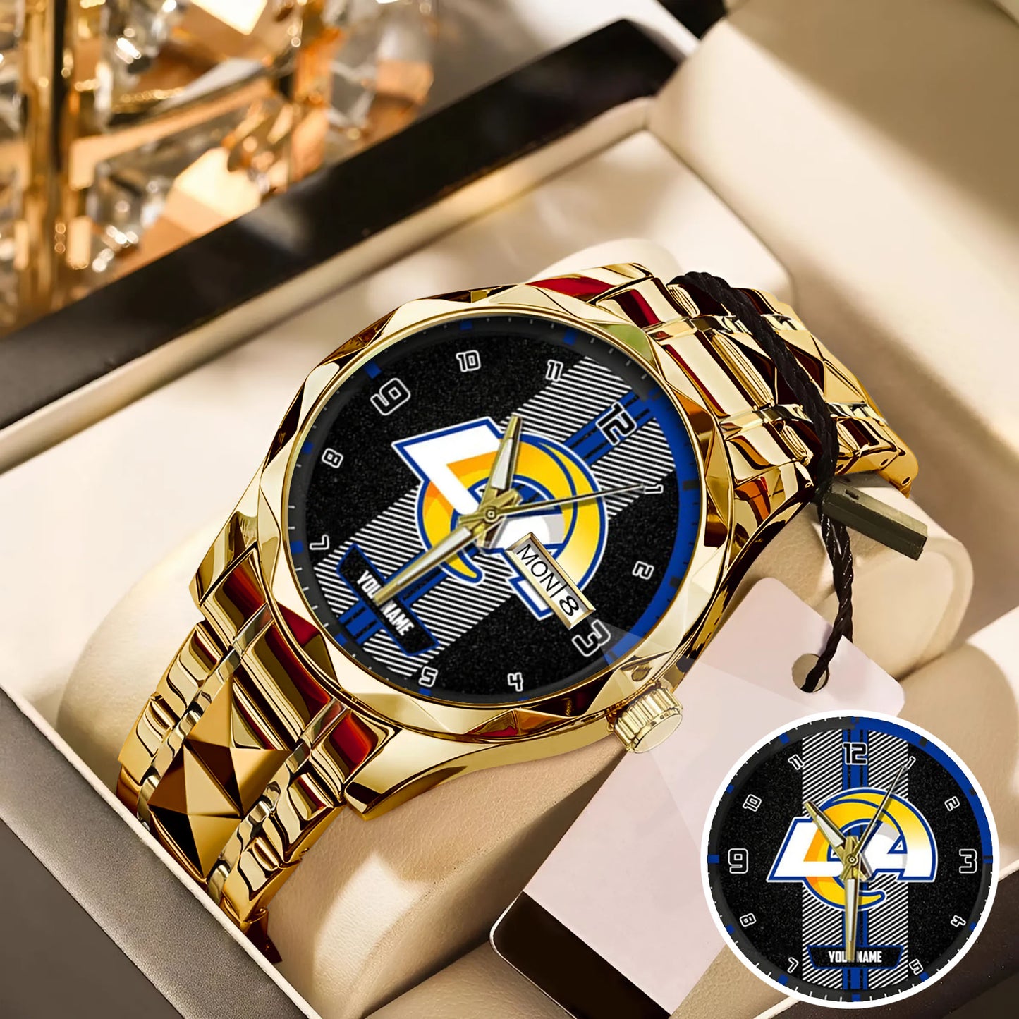 Personalized Stainless Steel Watch