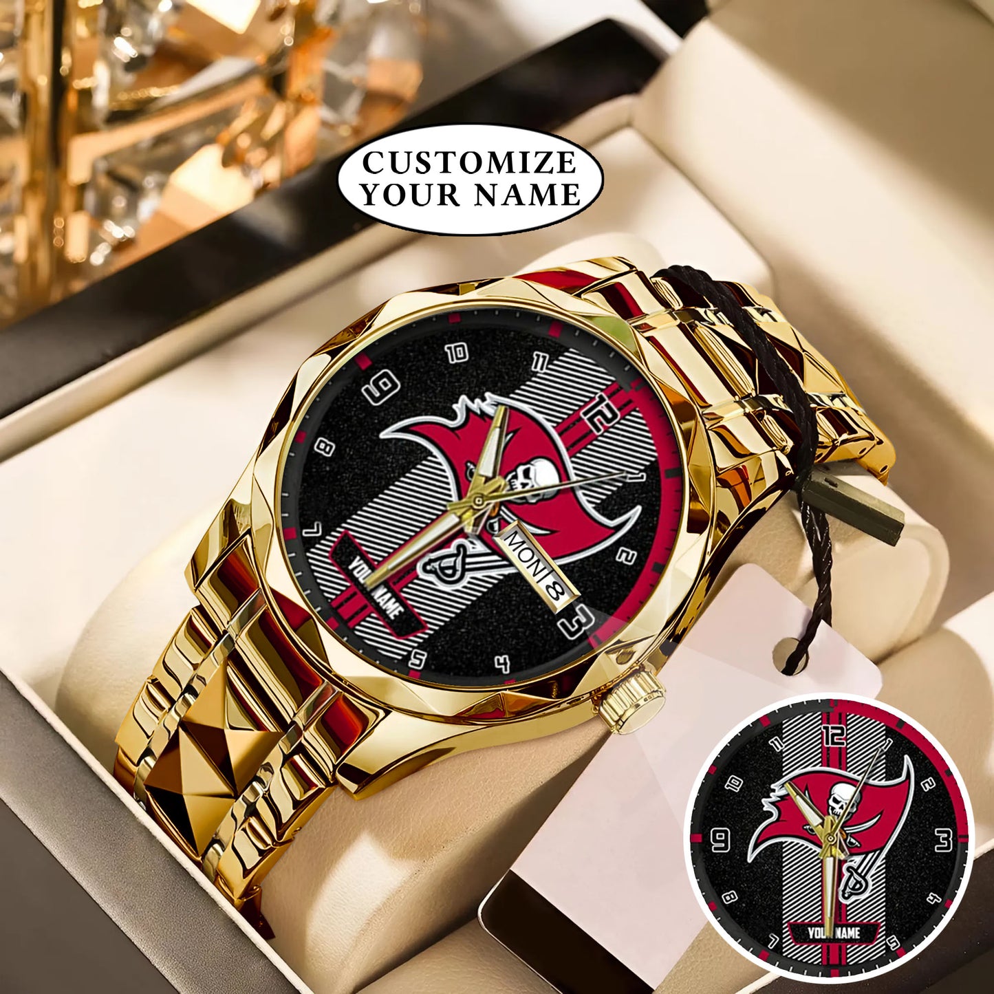 Personalized Stainless Steel Watch