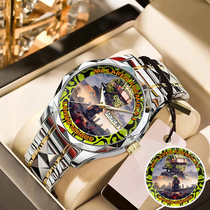 F1 Lando Norris McLaren Personalized Watch