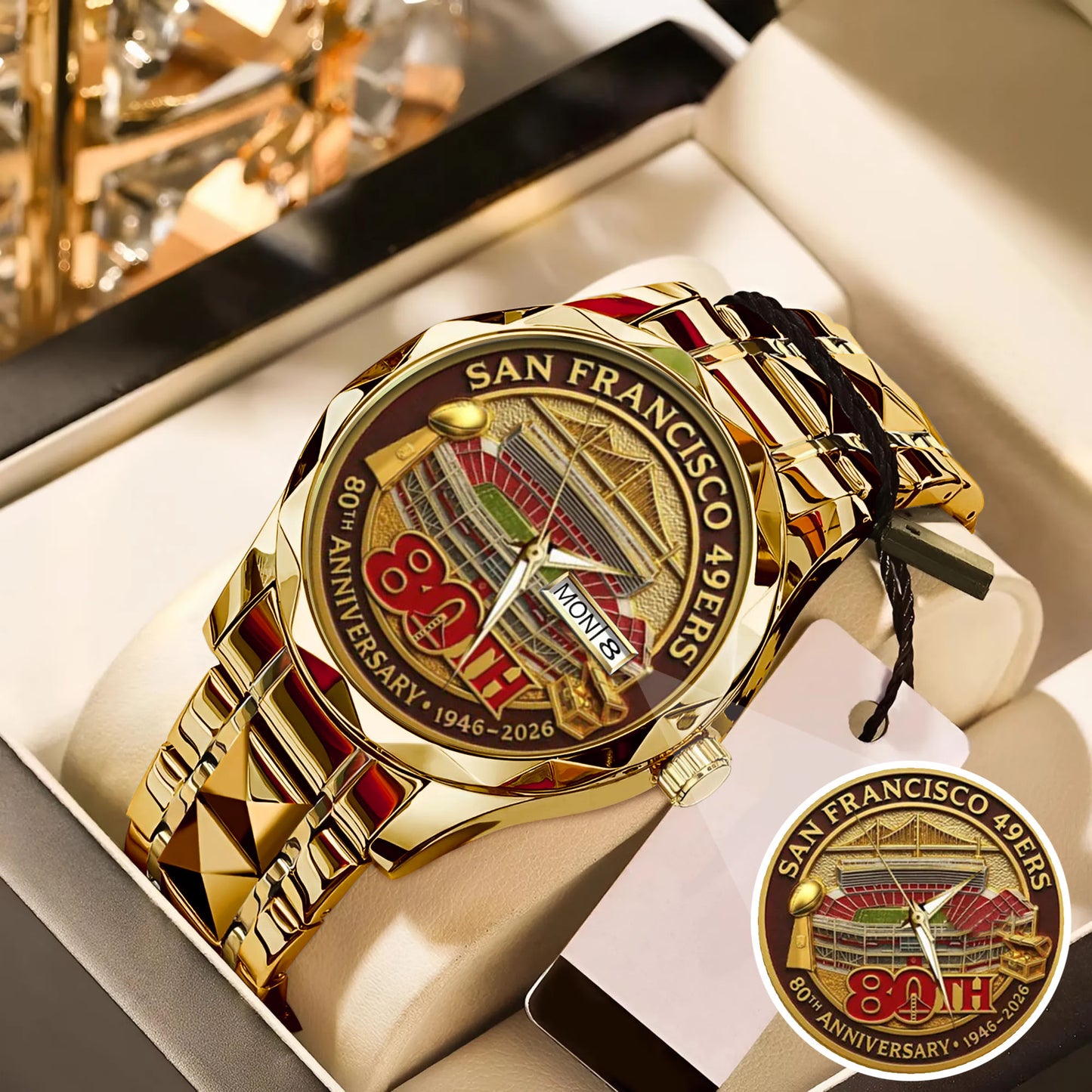 San Francisco 49ers 80th Anniversary 2026 Watch