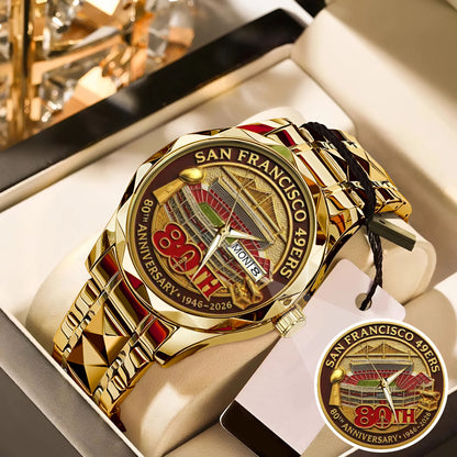 San Francisco 49ers 80th Anniversary 2026 Watch