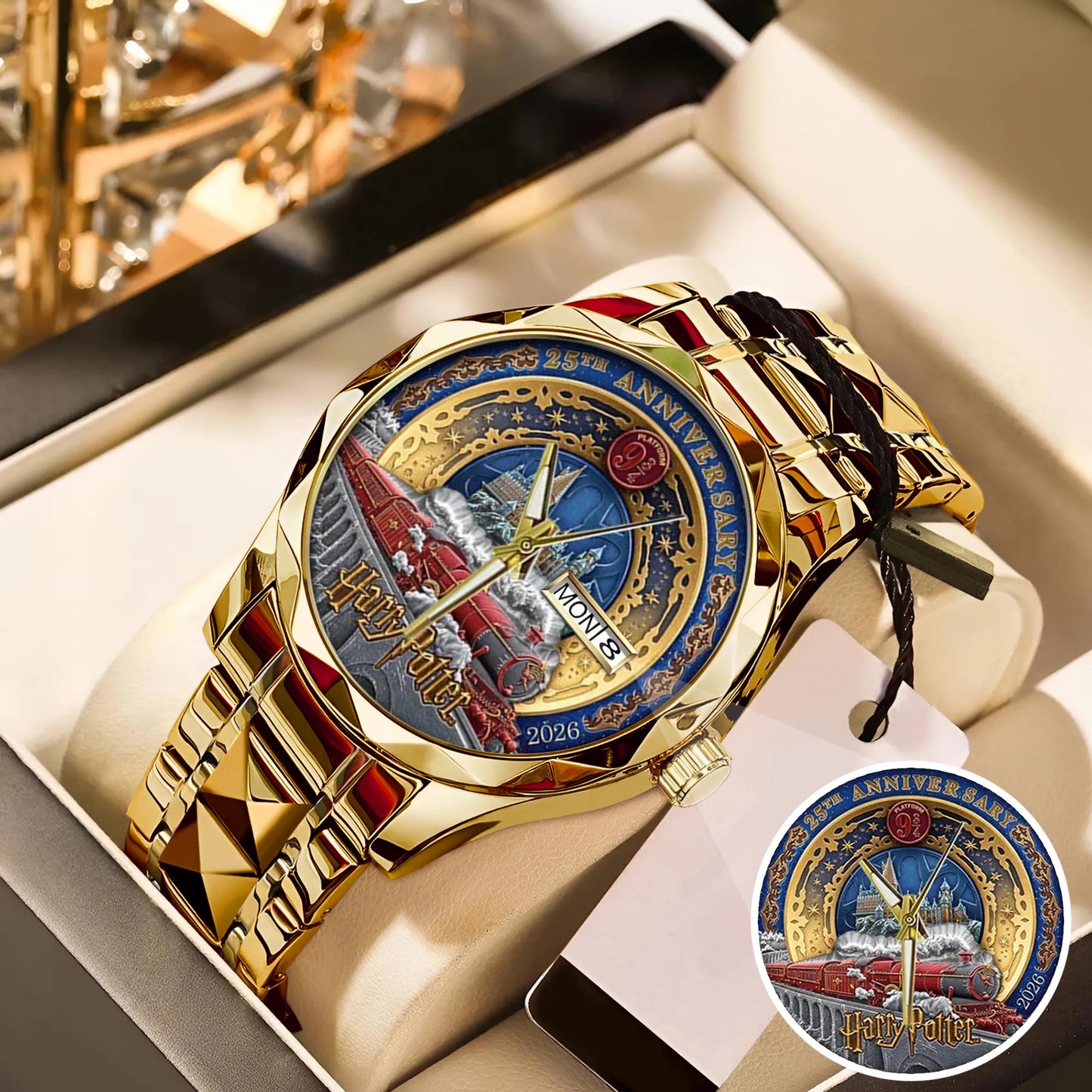 Harry Potter 25th Anniversary Stainless Steel Watch