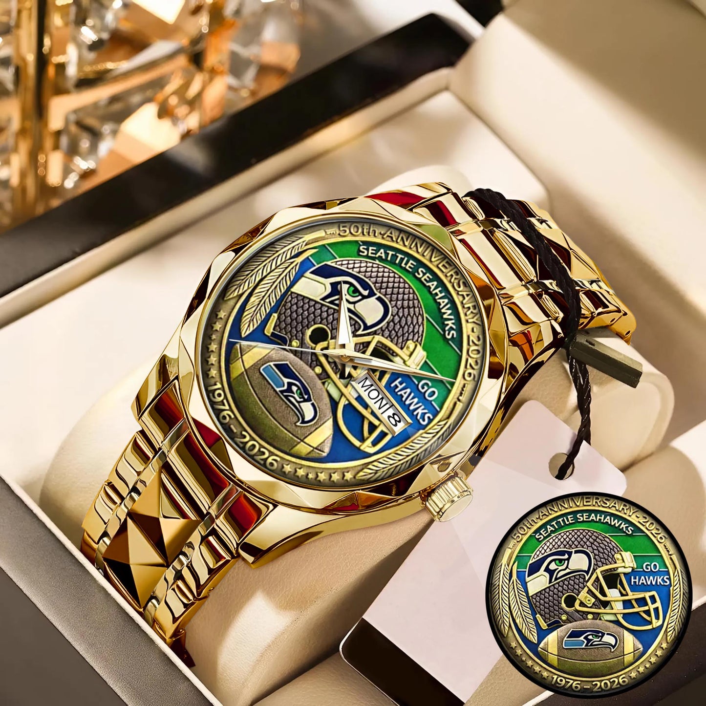 Personalized Indiana Hoosiers Football Watch