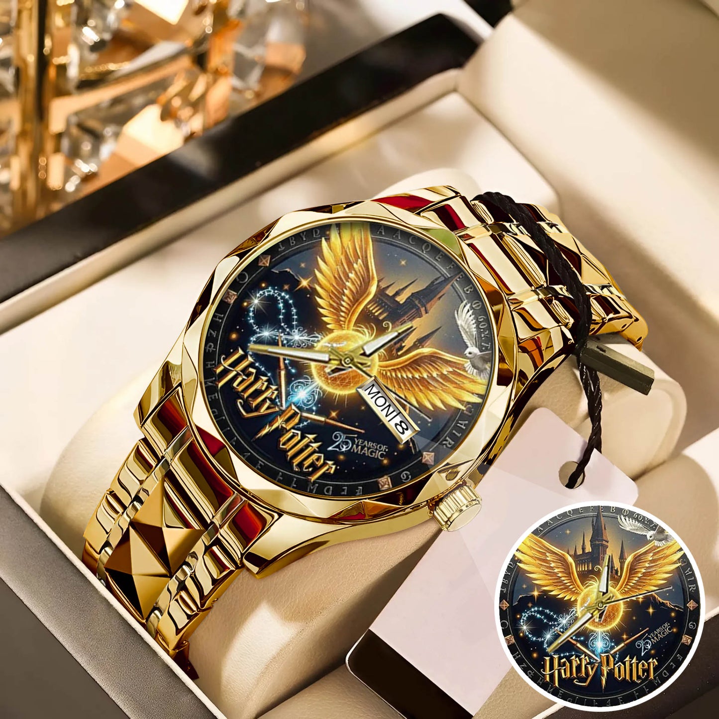 Harry Potter 25th Anniversary Stainless Steel Watch