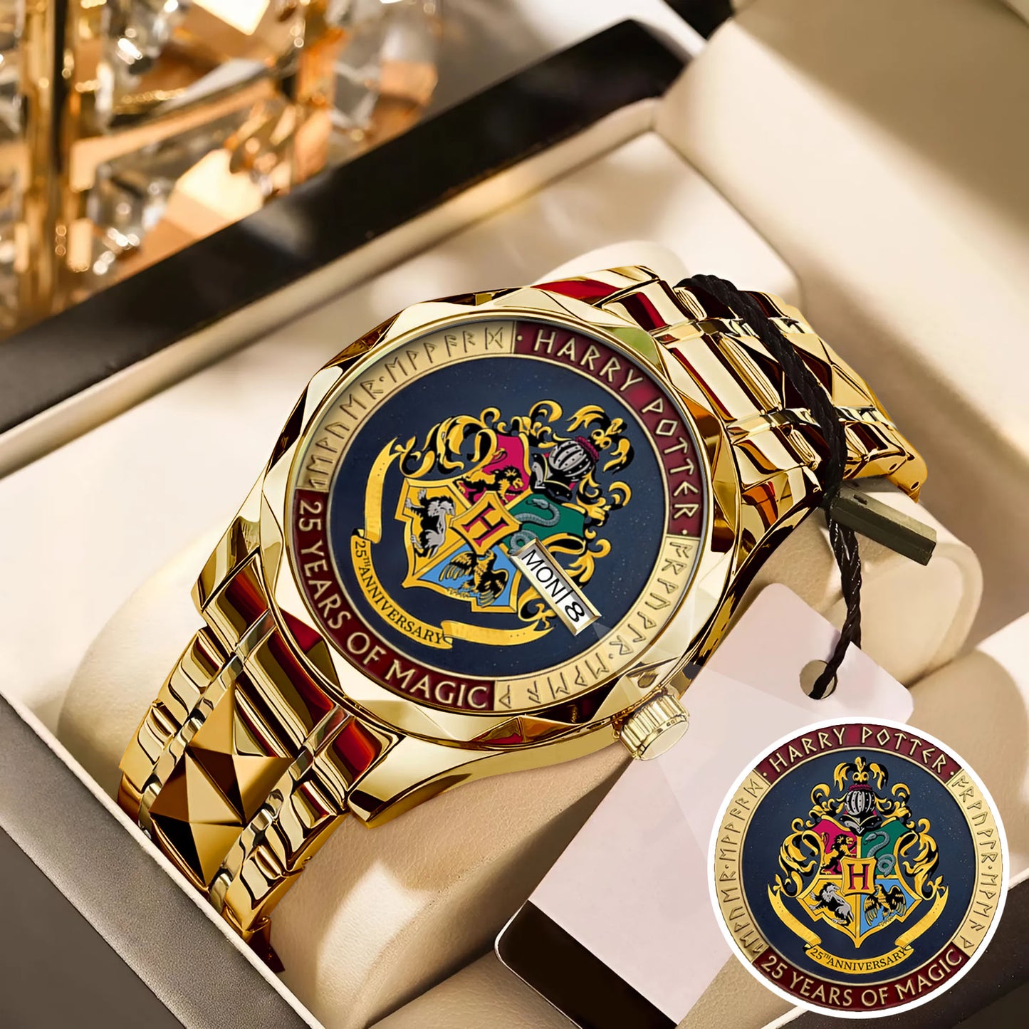 Harry Potter 25th Anniversary Stainless Steel Watch