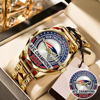 New England Patriots Champions Watch