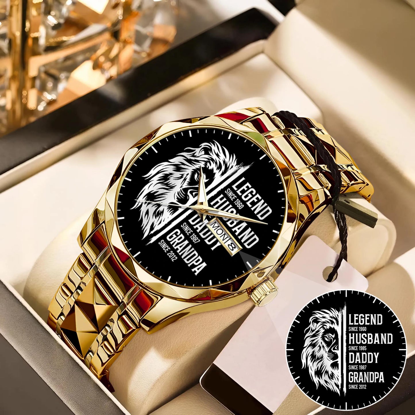 Father's Day Legend Husband Daddy Grandpa Limited Edition Watch