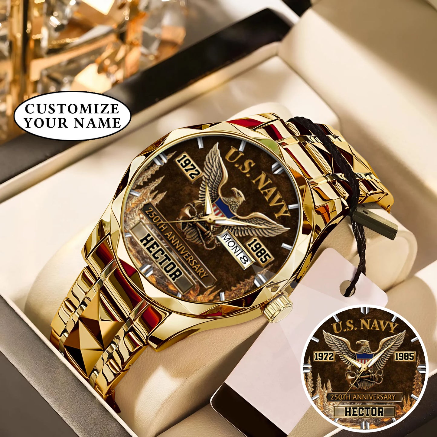 250th Anniversary Stainless Steel Watch