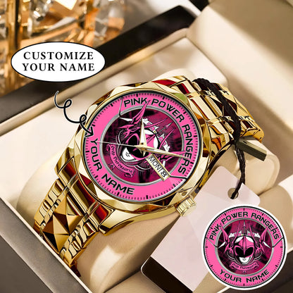 Mighty Morphin Power Rangers Pterodactyl Custom Name Watch