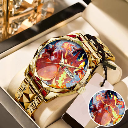 Personalized PKM Charizard Master Timepiece Limited Edition Watch