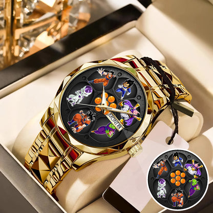 Personalized Anime Dragon Ball Z Super Saiyan Power Watch