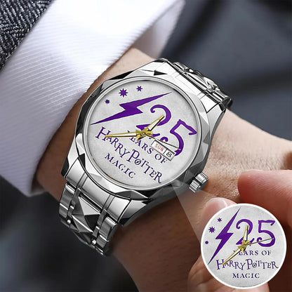 Harry Potter 25th Anniversary Stainless Steel Watch