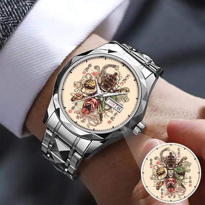 Power Rangers Tommy Oliver All Rangers Merories Japanese Art Style Watch