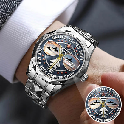 Top Gun 40th Stainless Steel Watch