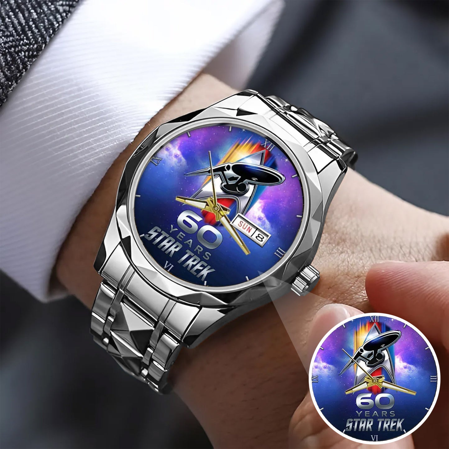 Star Trek 60th Anniversary Stainless Steel Watch