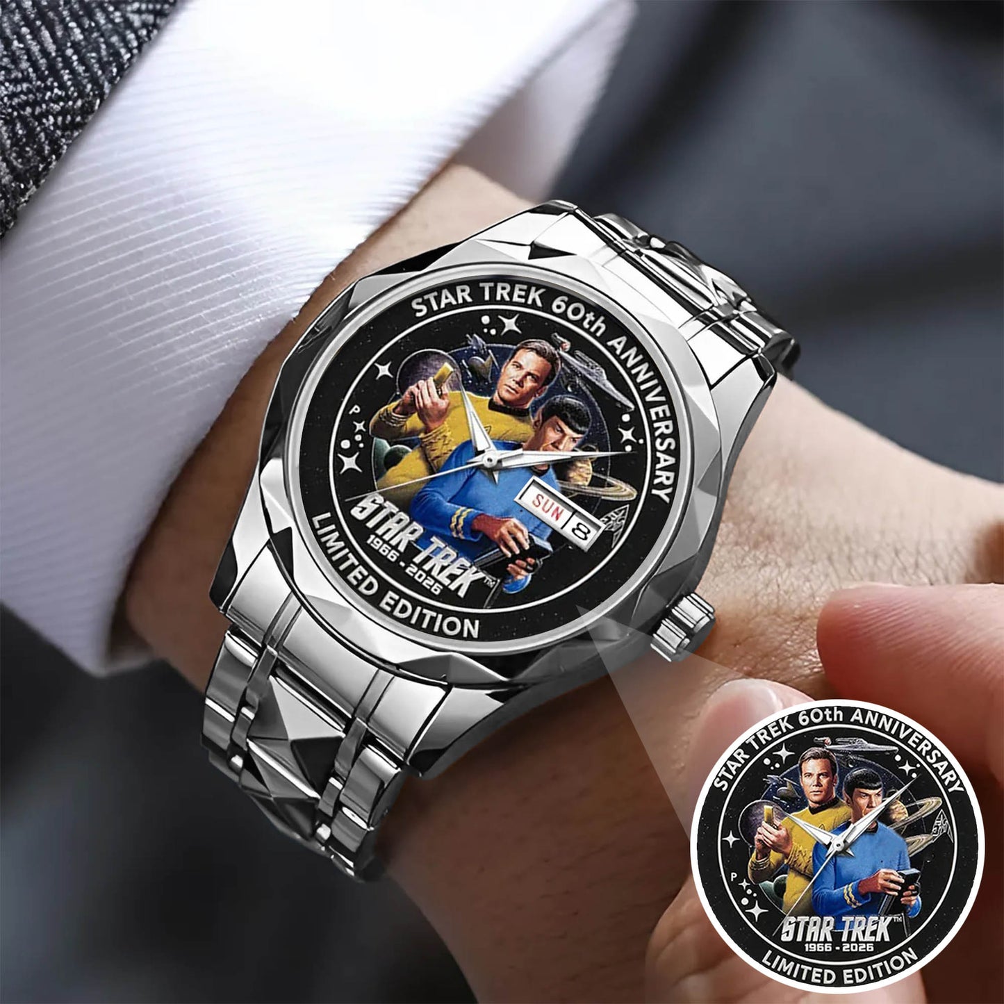 Star Trek 60th Anniversary Stainless Steel Watch