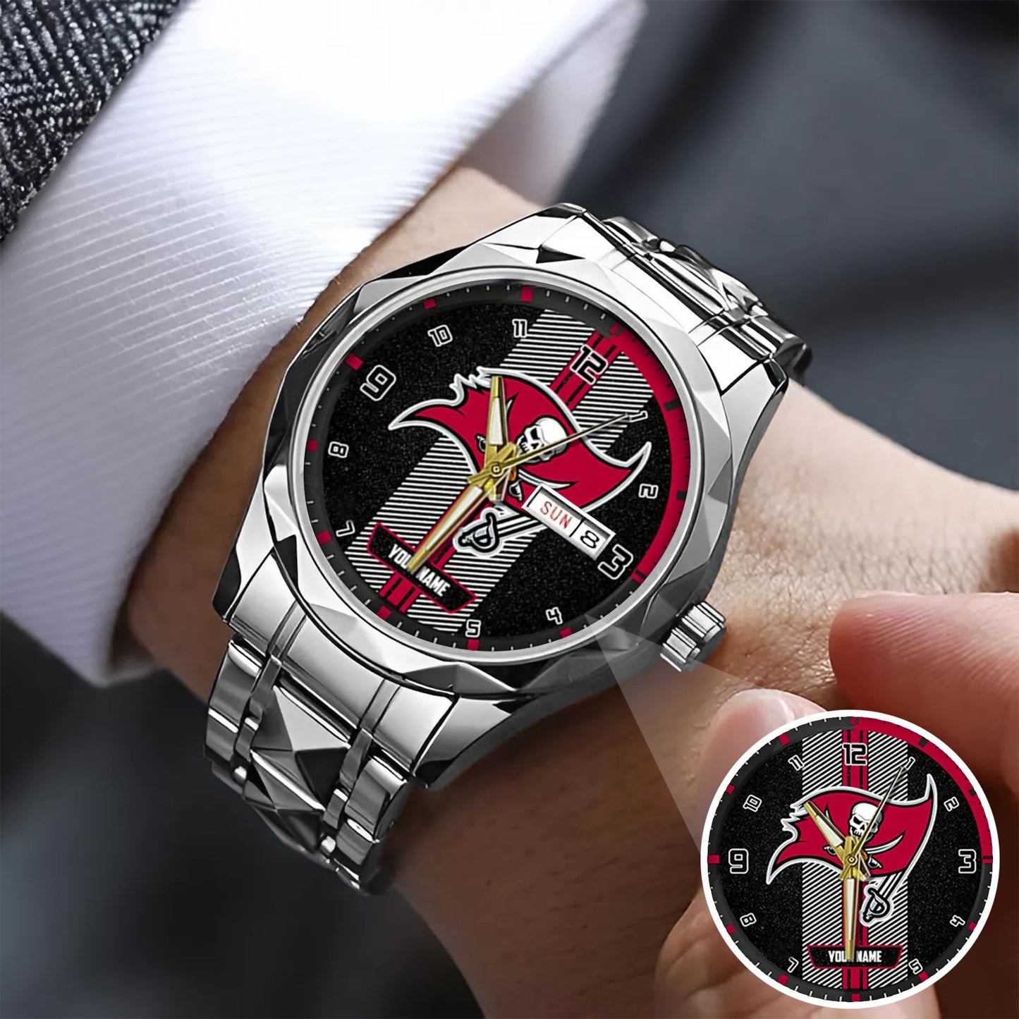 Personalized Stainless Steel Watch
