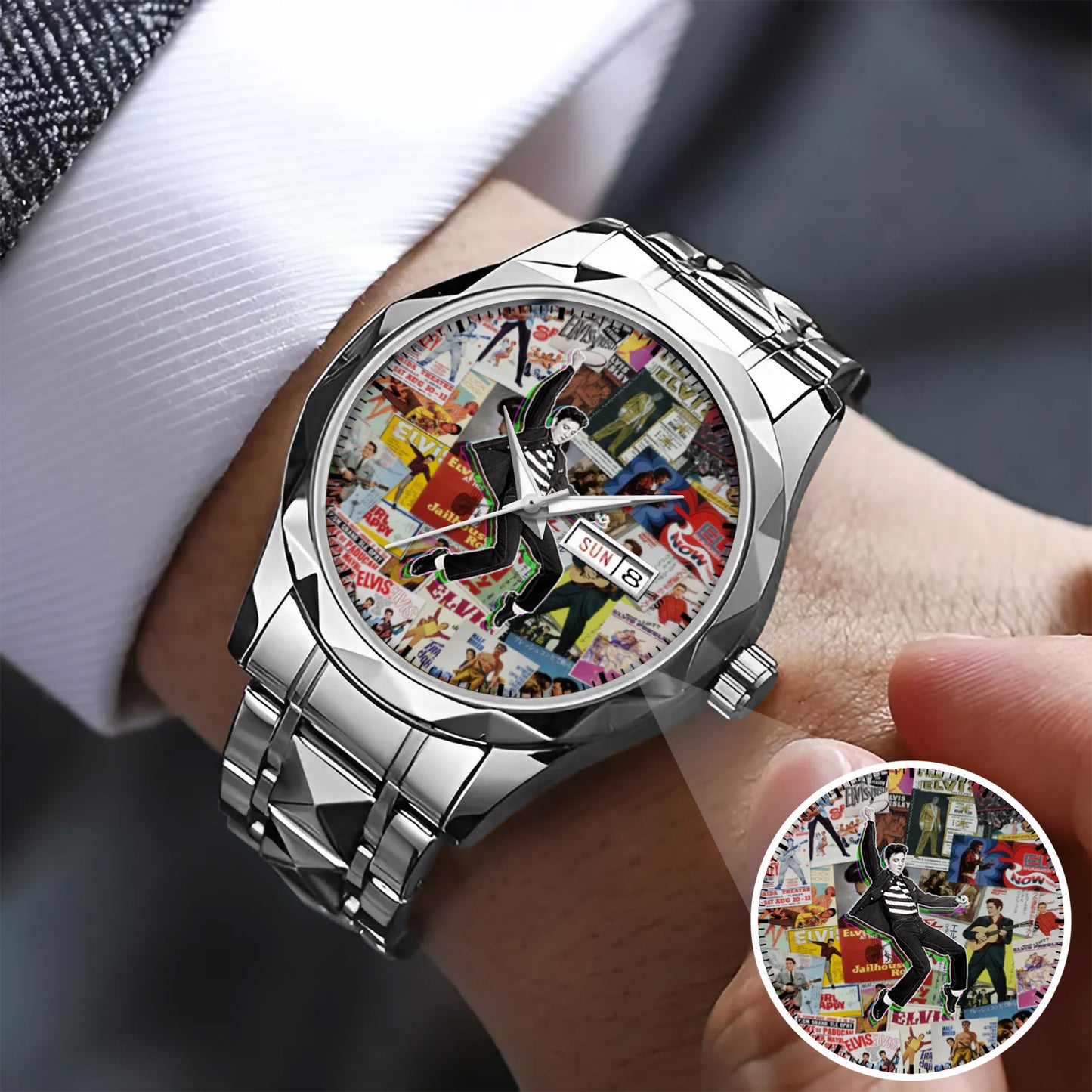 EP Inspired Watch – Vintage Rock & Roll Timepiece for Fans