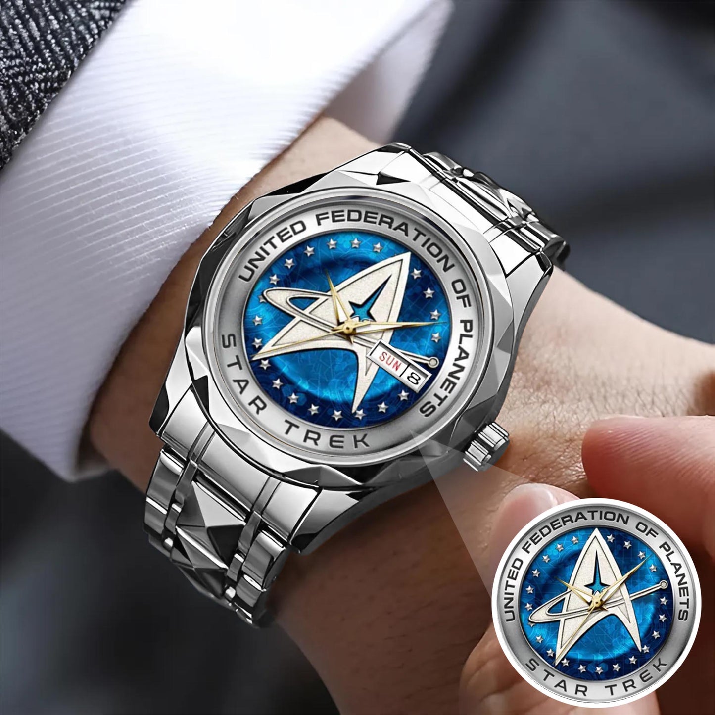 Star Trek 60th Anniversary Stainless Steel Watch