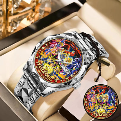 Anime Yugioh 25th Anniversary Coin Custom Watch