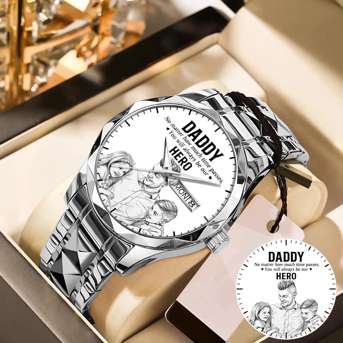 Father's Day Hero Husband Daddy Grandpa Limited Edition Watch