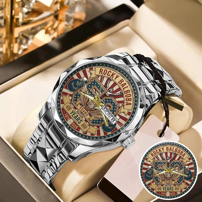 Rocky Balboa Never Stay Down 50th Anniversary Boxing Watch