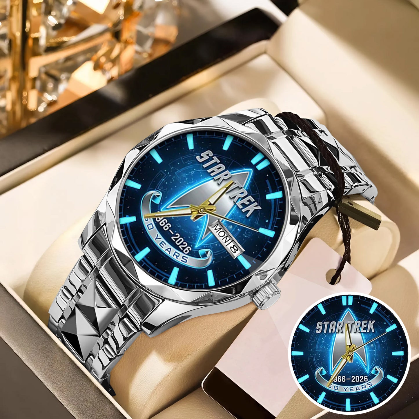 Star Trek 60th Anniversary Stainless Steel Watch
