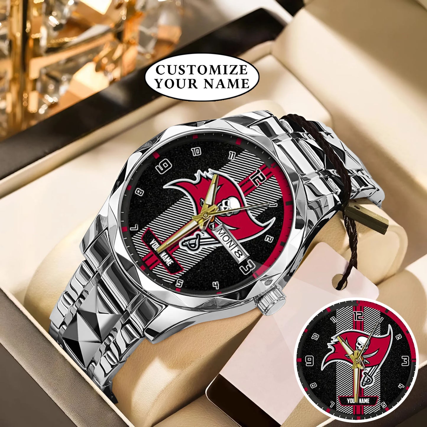 Personalized Stainless Steel Watch
