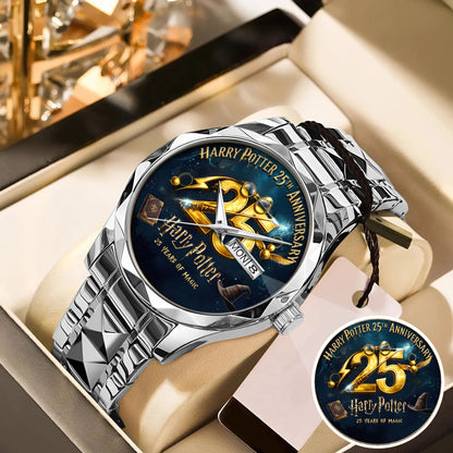 Harry Potter 25th Anniversary Steel Watch