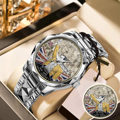 Freddie Mercury Stainless Steel Watch