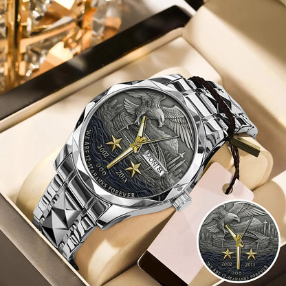Seattle Seahawks 50th Anniversary 2026 Stainless Steel Watch