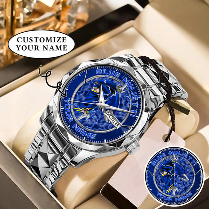Power Rangers Blue Ninjetti Personalized Watch